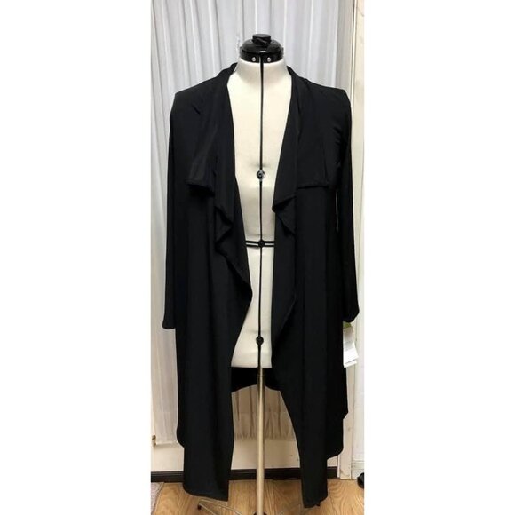 NWT Original Anthony black long drape front cardigan. New with tags. - Picture 1 of 1
